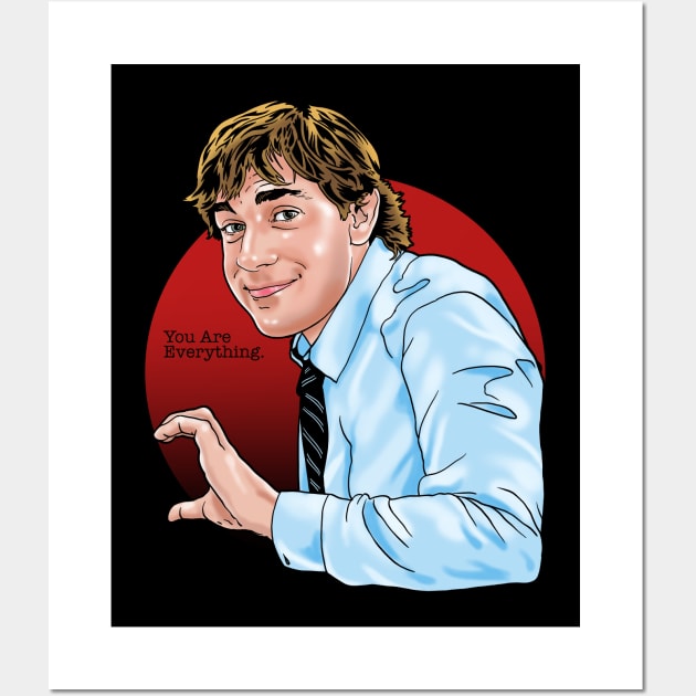 Jim Heart Wall Art by zerobriant